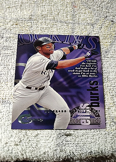 1996 Fleer Circa #121 Ellis Burks — front