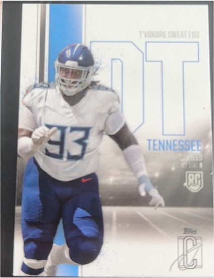 2024 Topps Signature Class #188 T'Vondre Sweat — front
