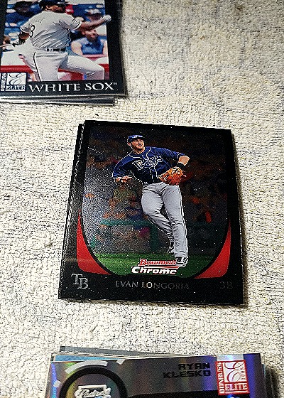 2011 Bowman Chrome #38 Evan Longoria — front