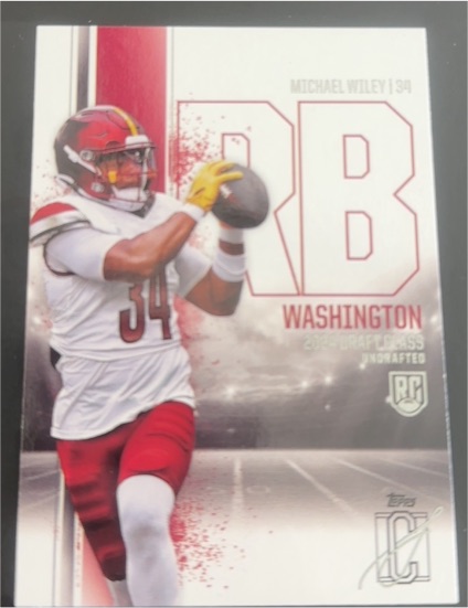 2024 Topps Signature Class #199 Michael Wiley — front