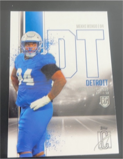 2024 Topps Signature Class #107 Mekhi Wingo Rookie — front