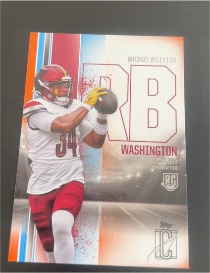2024 Topps Signature Class #199 Michael Wiley — front