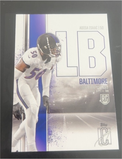 2024 Topps Signature Class #72 Adisa Isaac — front