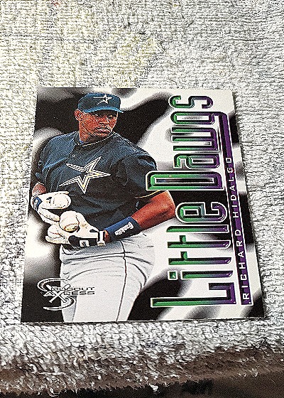 1998 Skybox Dugout Axcess Richard Hidalgo Little Dawgs — front