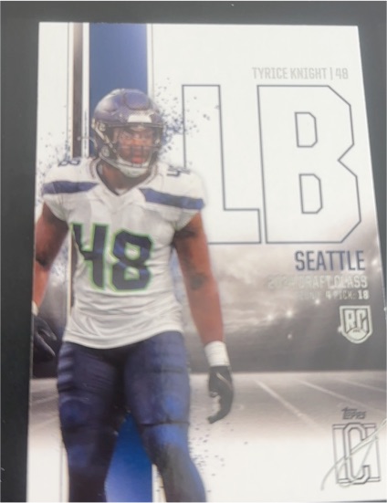 2024 Topps Signature Class #180 Tyrice Knight — front