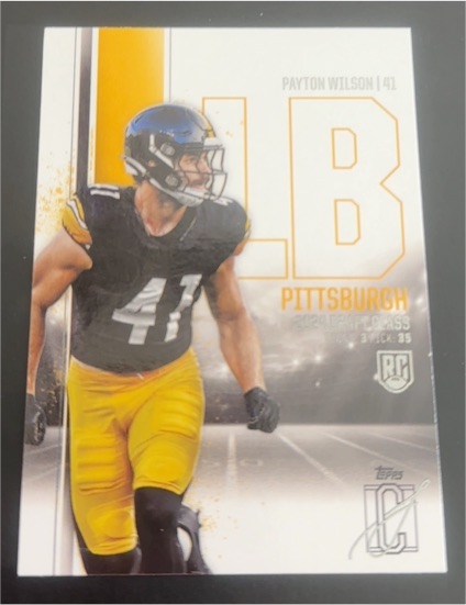 2024 Topps Signature Class #171 Payton Wilson — front