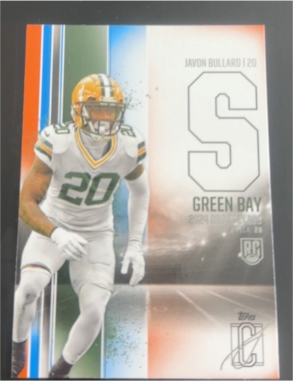 2024 Topps Signature Class #109 Javon Bullard — front