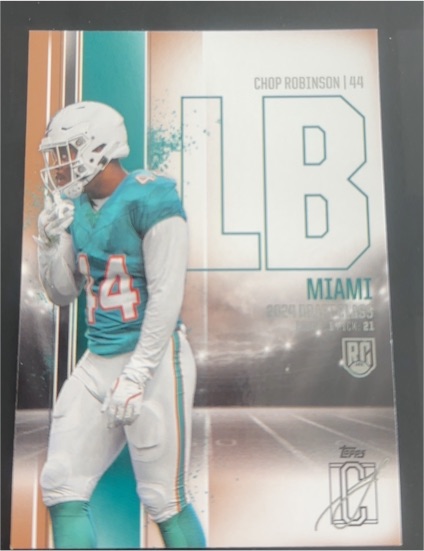 2024 Topps Signature Class #144 Chop Robinson — front