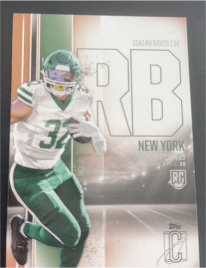 2024 Topps Signature Class #164 Isaiah Davis — front