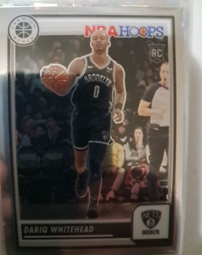 2023-24 Panini NBA Hoops Premium Stock #238 Dariq Whitehead — front