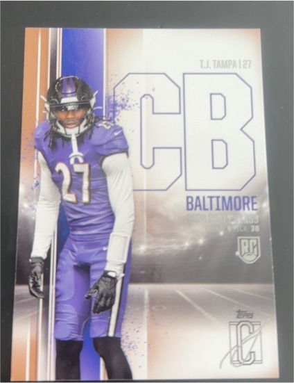 2024 Topps Signature Class #70 T.J. Tampa — front