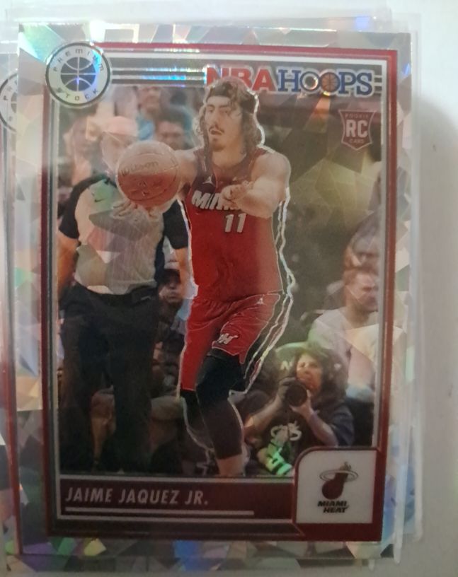 2023-24 Panini NBA Hoops Premium Stock #51 Jaime Jaquez Jr. — front