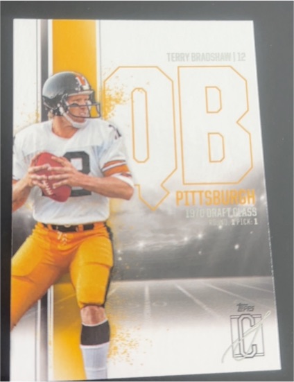 2024 Topps Signature Class #47 Terry Bradshaw — front