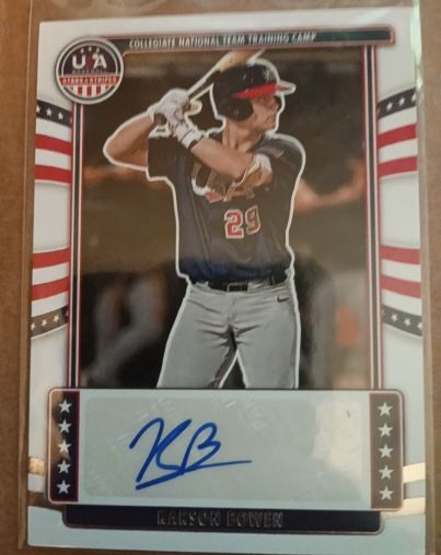 2024 Panini Stars & Stripes #NTS-KB Karson Bowen — front