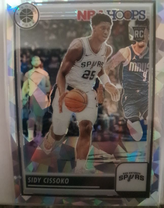 2023-24 Panini NBA Hoops Premium Stock #143 Sidy Cissoko — front