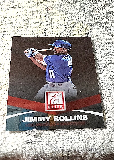 2015 Panini Elite #E6 Jimmy Rollins — front