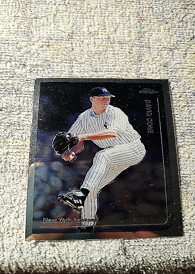 1999 Topps Chrome #101 David Cone — front