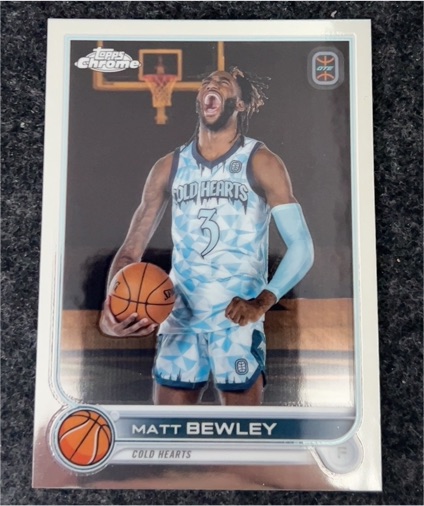 2022-23 Topps Chrome Overtime Elite #75 Matt Bewley — front