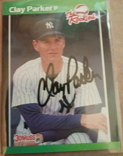 1992 Donruss #82 Clay Parker — front