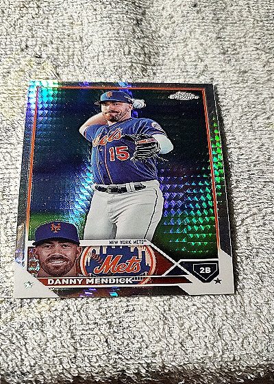 2023 Topps Chrome Update #USC23 Danny Mendick — front