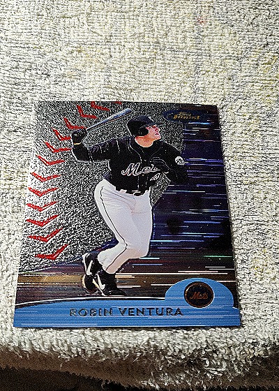 1998 Topps Finest #53 Robin Ventura — front