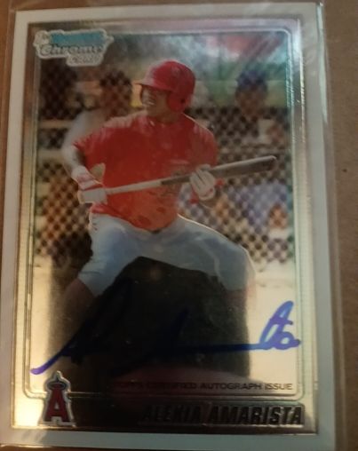 2010 Bowman Chrome Prospects #BCP98 Alexi Amarista — front