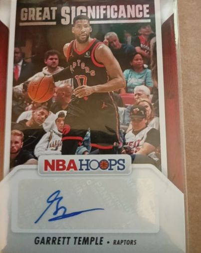 2024-25 Panini NBA Hoops Great Significance #GS-GTR Garrett Temple — front