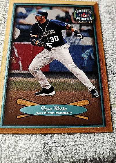 2003 Fleer Splendid Splinters #30 Ryan Klesko — front