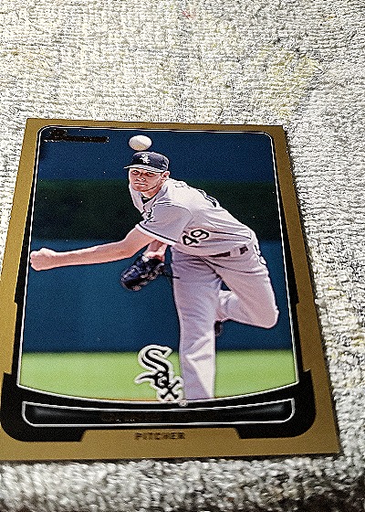 2012 Bowman #100 Chris Sale — front