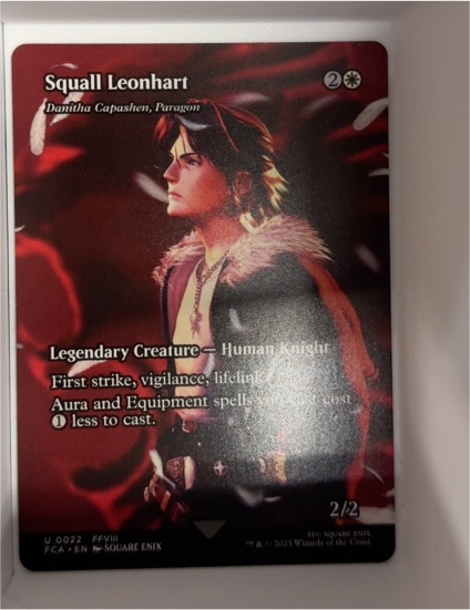 2023 Final Fantasy Through the Ages #0022 Squall Leonhart — front
