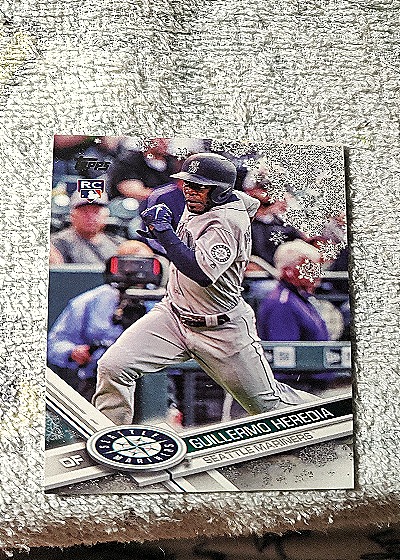 2017 Topps Holiday #HMW101 Guillermo Heredia — front