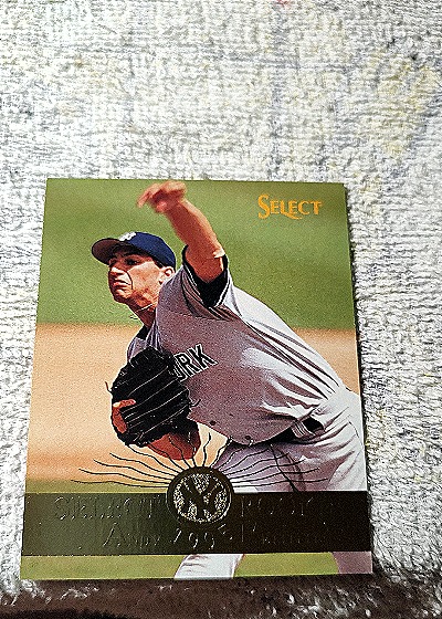 1995 Pinnacle Select #163 Andy Pettitte — front