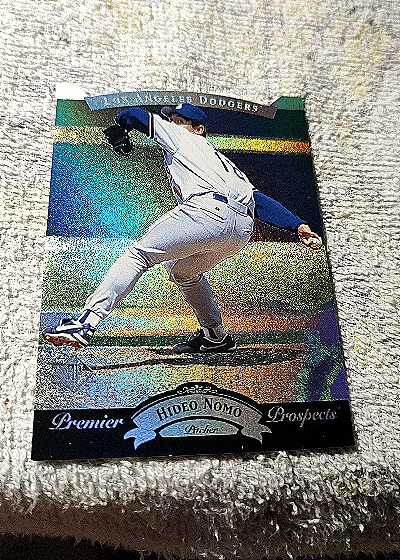 1995 Upper Deck SP Premier Prospects #14 Hideo Nomo — front