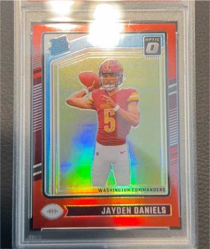 2024 Donruss Optic #248 Jayden Daniels — front