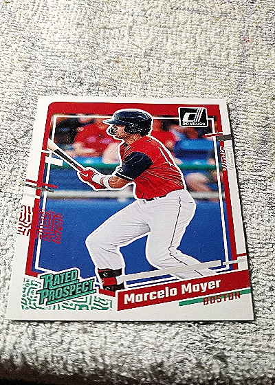 2023 Donruss #67 Marcelo Mayer Rated Prospect — front