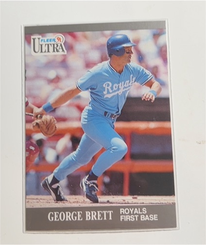 1991 Fleer Ultra #144 George Brett — front