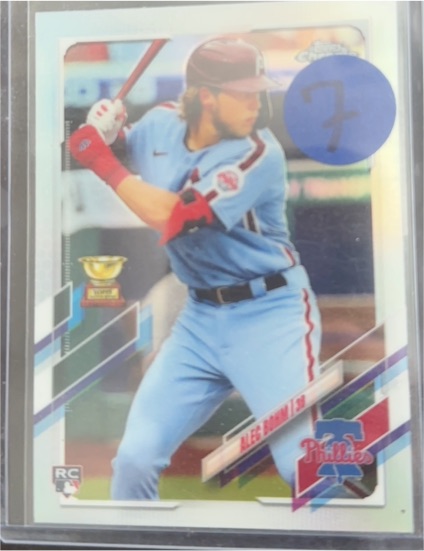 2021 Topps Opening Day #62 Alec Bohm Rookie — front