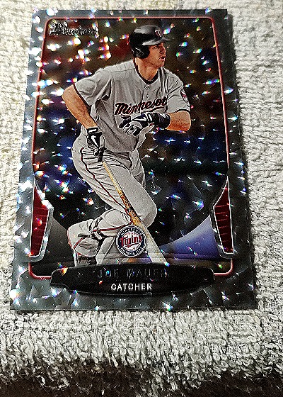 2011 Bowman #95 Joe Mauer — front