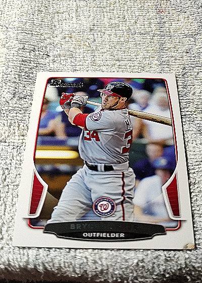 2013 Bowman #150 Bryce Harper — front