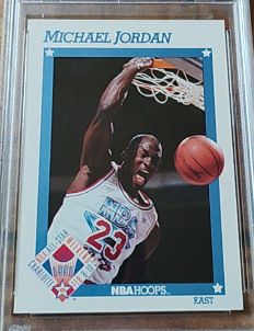 1991 Hoops #253 Michael Jordan — front