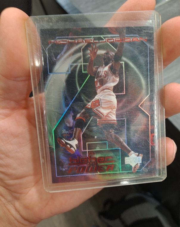 1999 Upper Deck A Higher Power #MJ11 Michael Jordan — front