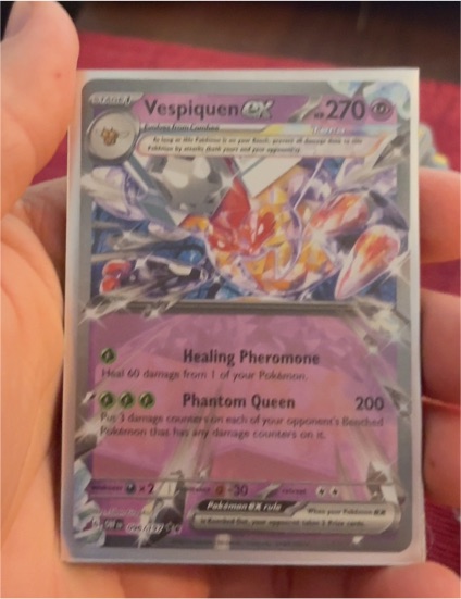 2023 Pokémon TCG SV03: Obsidian Flames #096 Vespiquen GX — front