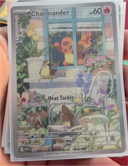 2023 Pokemon Scarlet & Violet Black Star Promo #044 Charmander — front