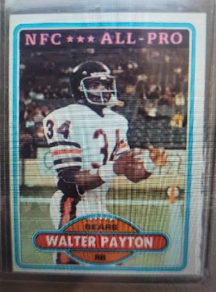 1980 Topps #160 Walter Payton — front