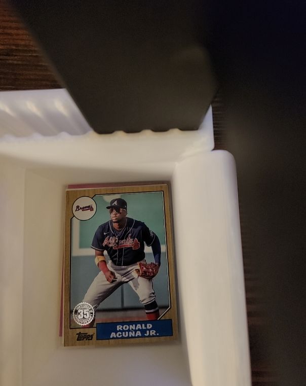 2022 Topps 35th Anniversary Insert Ronald Acuna Jr. — front