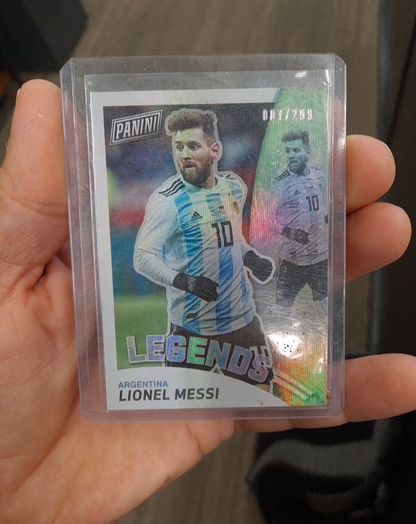 2019 Panini National Convention Legends Explosion #LM Lionel Messi — front