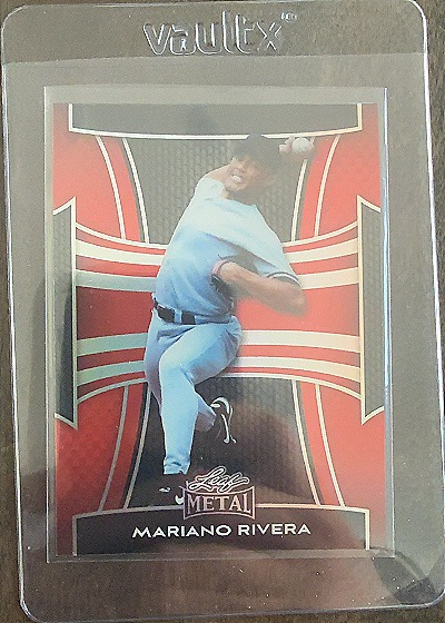 2000 Leaf Metal Mariano Rivera — front