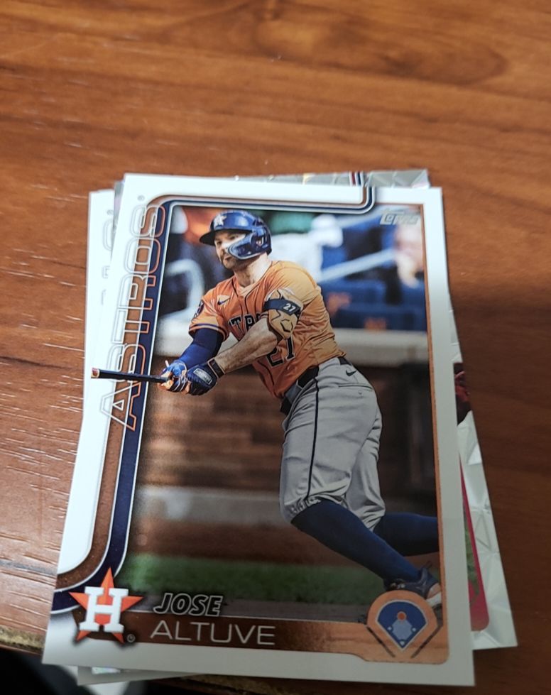 2025 Topps Series 1 #260 Jose Altuve — front