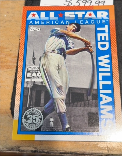 2025 Topps Series 2 #90AS-8 Ted Williams — front
