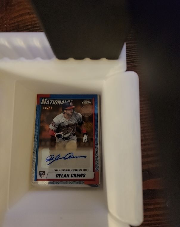 2025 Topps Series 1 1990 Design #90A-DC Dylan Crews — front